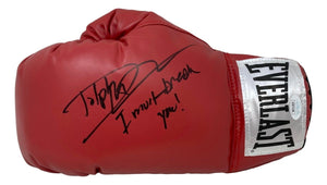 Dolph Lundgren Signed Left Everlast Boxing Glove I Must Break You Inscr JSA ITP - Sports Integrity