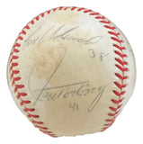 New York Yankees Greats Signed Official AL Baseball Mantle & More BAS AC61977 - Sports Integrity