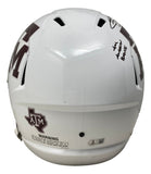 Johnny Manziel Signed Texas A&M FS Speed Replica Helmet w/ 3 Insc BAS w/ Case - Sports Integrity