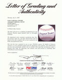 Margaret Thatcher Signed Official MLB Baseball PSA Grade 9 - Sports Integrity