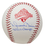 Mariano Rivera Signed New York Yankees 1996 MLB WS Baseball 96 W.S. Champs JSA - Sports Integrity