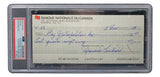 Maurice Richard Signed Montreal Canadiens Personal Bank Check #56 PSA/DNA - Sports Integrity