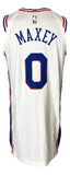 Tyrese Maxey Philadelphia 76ers Game Used Jersey April 22 2023 Vs Nets Fanatics - Sports Integrity