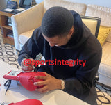 Michael B Jordan "Creed" Signed Silver Left Hand Cleto Reyes Boxing Glove BAS ITP - Sports Integrity