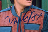 Michael J Fox Christopher Lloyd Signed Back to the Future II 11X14 Photo JSA+BAS - Sports Integrity