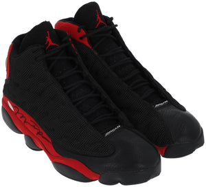 Michael Jordan Chicago Bulls Signed 1998 Nike Air Jordan 13 Bred Sneaker UDA - Sports Integrity