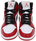 Michael Jordan Chicago Bulls Signed Nike Air Jordan 1 Retro High Sneaker BAS+UDA - Sports Integrity