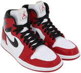 Michael Jordan Chicago Bulls Signed Nike Air Jordan 1 Retro High Sneaker BAS+UDA - Sports Integrity