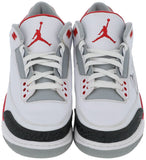 Michael Jordan Bulls Signed 2013 Nike Air Jordan 3 Fire Red Sneaker BAS+UDA - Sports Integrity