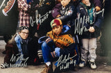 The Mighty Ducks (9) Cast Signed Framed 16x20 Photo JSA - Sports Integrity