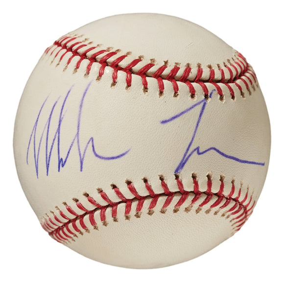 Mike Tyson Signed Official MLB Baseball PSA - Sports Integrity