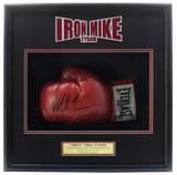 Mike Tyson Signed Red Left Hand Everlast Boxing Glove Shadowbox JSA ITP - Sports Integrity