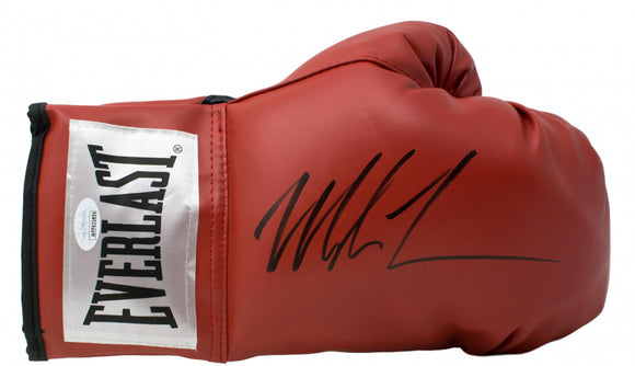 Mike Tyson Signed Red Everlast Right Hand Boxing Glove JSA