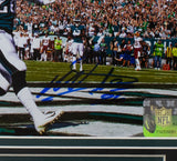 Miles Sanders Signed Framed Philadelphia Eagles 8x10 Touchdown Photo JSA ITP - Sports Integrity