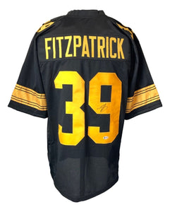 Minkah Fitzpatrick Pittsburgh Signed Alternate Black Football Jersey BAS - Sports Integrity