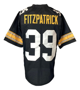 Minkah Fitzpatrick Pittsburgh Signed Black Football Jersey JSA Hologram - Sports Integrity