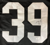 Minkah Fitzpatrick Pittsburgh Signed Black Football Jersey JSA Hologram - Sports Integrity