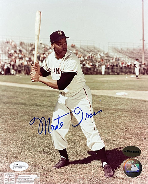 Monte Irvin Signed 8x10 New York Giants Baseball Photo JSA - Sports Integrity