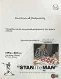 Stan Musial St. Louis Cardinals Signed Musial Certificate Of Authenticity 3 BAS - Sports Integrity