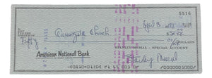 Stan Musial St. Louis Cardinals Signed Bank Check #5516 BAS - Sports Integrity