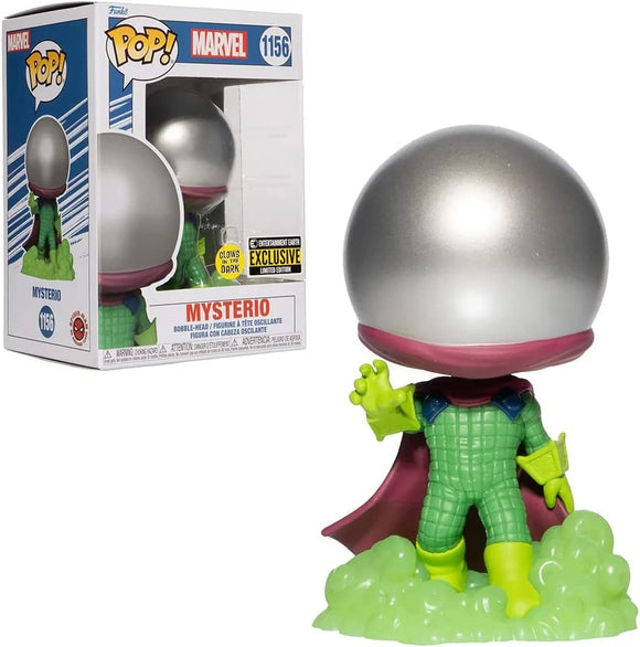 Marvel Mysterio Glow In The Dark Funko Pop! #1156 Sports Integrity