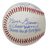 Negro League Legends Multi Signed Baseball 7 Signatures BAS AA13299 - Sports Integrity