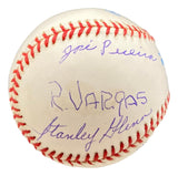 Negro League Legends Multi Signed Baseball 5 Signatures BAS AC22620 - Sports Integrity