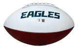 Nick Sirianni Signed Philadelphia Eagles Logo Football SB LIX Champs BAS