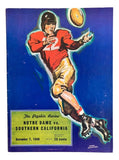 Notre Dame vs Southern California December 7 1940 Official Game Program - Sports Integrity