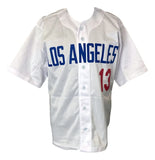 Orlando Hudson Los Angeles Signed White Baseball Jersey Sports Integrity - Sports Integrity