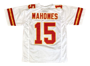 Patrick Mahomes Kansas City White Football Jersey - Sports Integrity