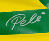 Pele Signed Yellow Brazil Soccer Jersey BAS - Sports Integrity