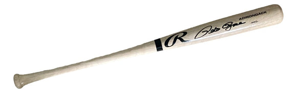 Pete Rose Cincinnati Reds Signed Tan Rawlings Pro Baseball Bat JSA - Sports Integrity