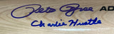 Pete Rose Cincinnati Reds Signed Tan Rawlings Pro Bat Charlie Hustle JSA - Sports Integrity