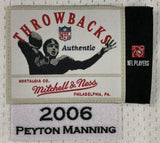 Peyton Manning Signed Colts Mitchell & Ness Auth Super Bowl XLI Jersey Fanatics - Sports Integrity