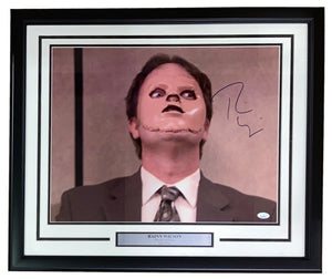 Rainn Wilson Signed Framed 16x20 The Office Dwight Schrute CPR Dummy Photo JSA - Sports Integrity