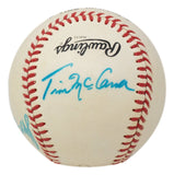 Ralph Kiner Tim McCarver Signed Official National League Baseball BAS LOA 146 - Sports Integrity