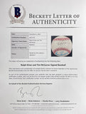 Ralph Kiner Tim McCarver Signed Official National League Baseball BAS LOA 146 - Sports Integrity