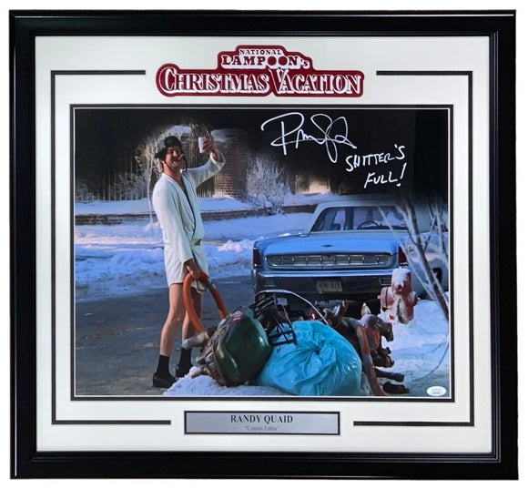 Randy Quaid Signed Framed 16x20 Christmas Vacation Photo S** Full! X-Mas JSA