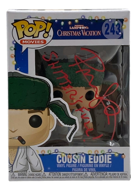 Randy Quaid Signed Christmas Vacation Funko Pop #243 Sh*** Full Inscribed BAS - Sports Integrity