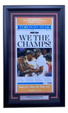 Toronto Raptors Framed 2019 NBA Champions Toronto Star Newspaper Cover Photo - Sports Integrity