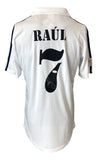 Raul Gonzalez Signed Real Madrid White Adidas Soccer Jersey JSA - Sports Integrity