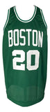 Ray Allen Boston Signed Green Basketball Jersey BAS ITP - Sports Integrity