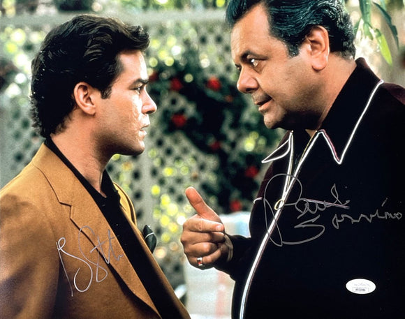 Ray Liotta Paul Sorvino Signed 11x14 Goodfellas Photo JSA - Sports Integrity