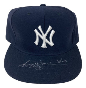 Reggie Jackson Signed New York Yankees New Era Baseball Hat 563 Inscribed PSA - Sports Integrity