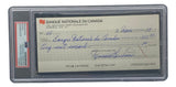 Maurice Richard Signed Montreal Canadiens Bank Check #63 PSA/DNA - Sports Integrity