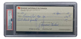 Maurice Richard Signed Montreal Canadiens Bank Check #90 PSA/DNA - Sports Integrity