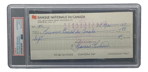 Maurice Richard Signed Montreal Canadiens Bank Check #92 PSA/DNA - Sports Integrity