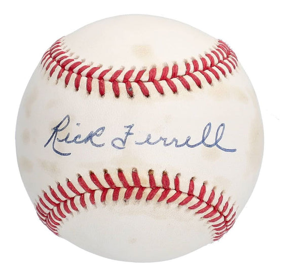 Rick Ferrell Red Sox Signed Official American League Baseball PSA U65218 - Sports Integrity