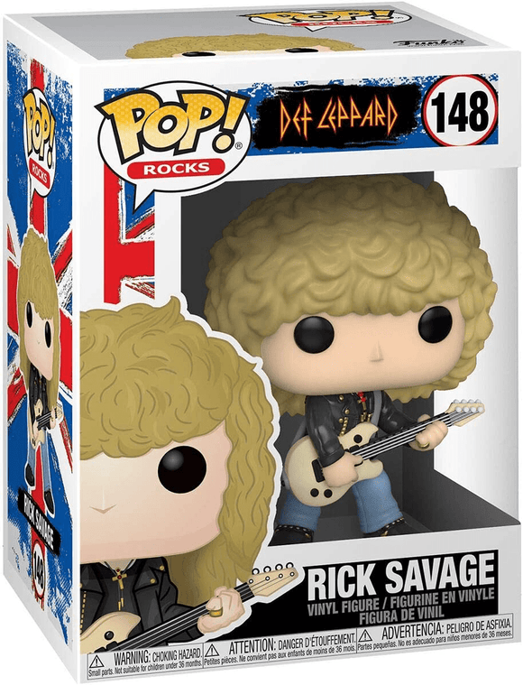 Def Leppard Rick Savage Funko Pop #148 - Sports Integrity